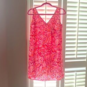 🌴Lilly Pulitzer Pink Pout Mango Salsa Dress-NWT🌴
